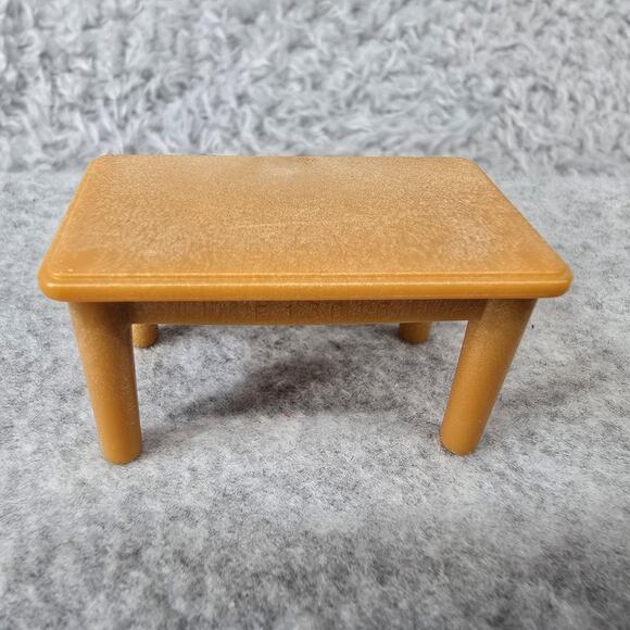 Vtg Epoch Calico Critters Sylvanian Families Living Room Suite Sofa Chairs Table - Picture 10 of 12